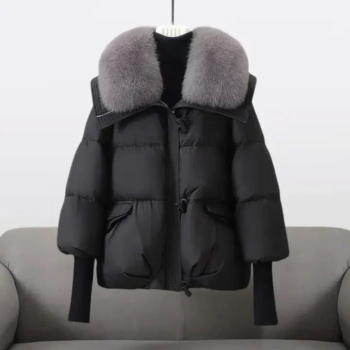 HANNAH | Luxurious Winter Jacket with Faux Fur Collar