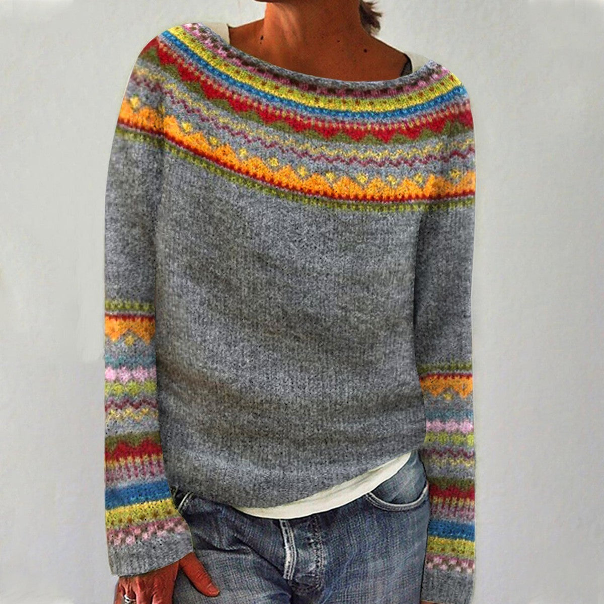 Ingrid | Knitted Wool Sweater