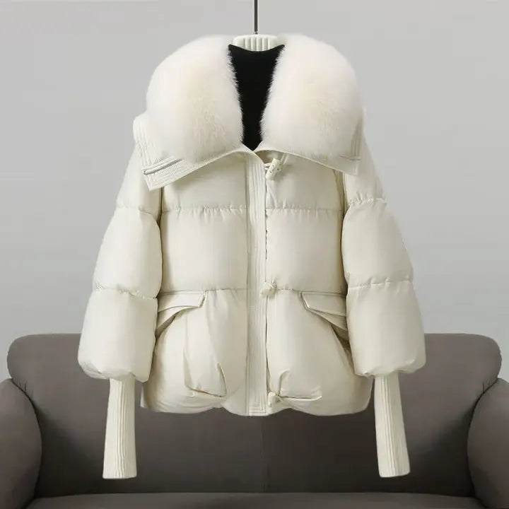 HANNAH | Luxurious Winter Jacket with Faux Fur Collar