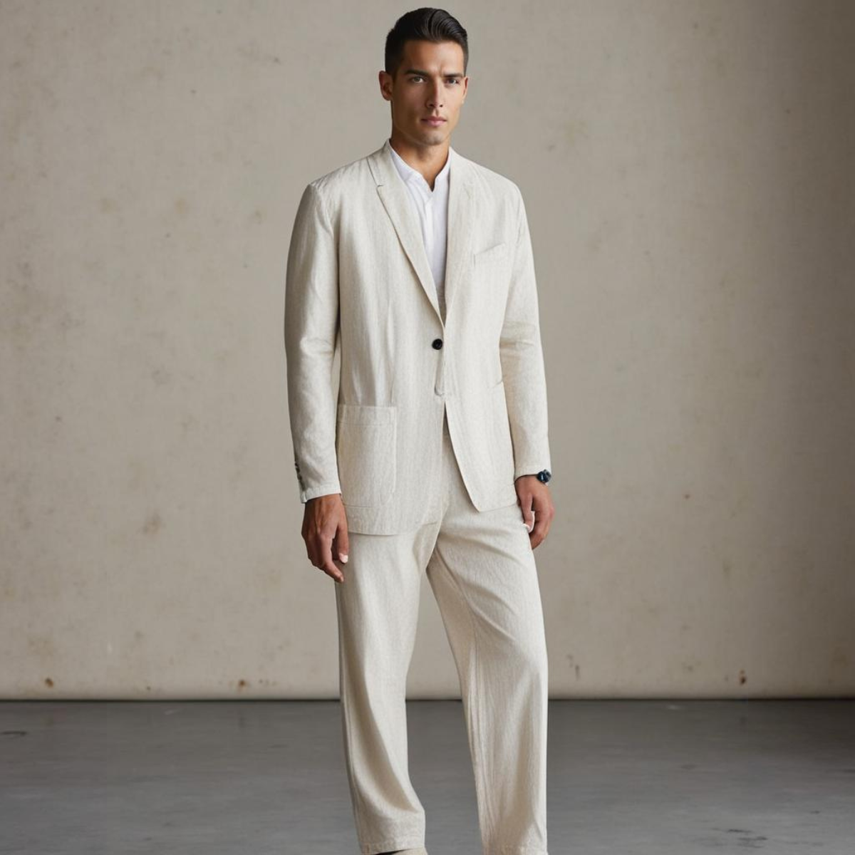 OTTAVIO | ELEGANT LINEN SUIT