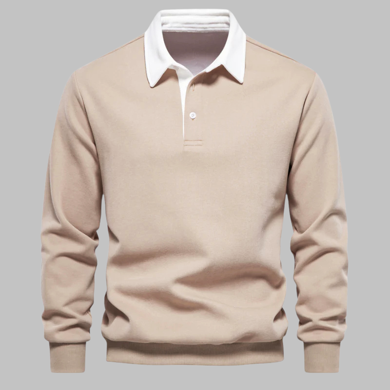 Andrew Collins Polo Collar Sweater