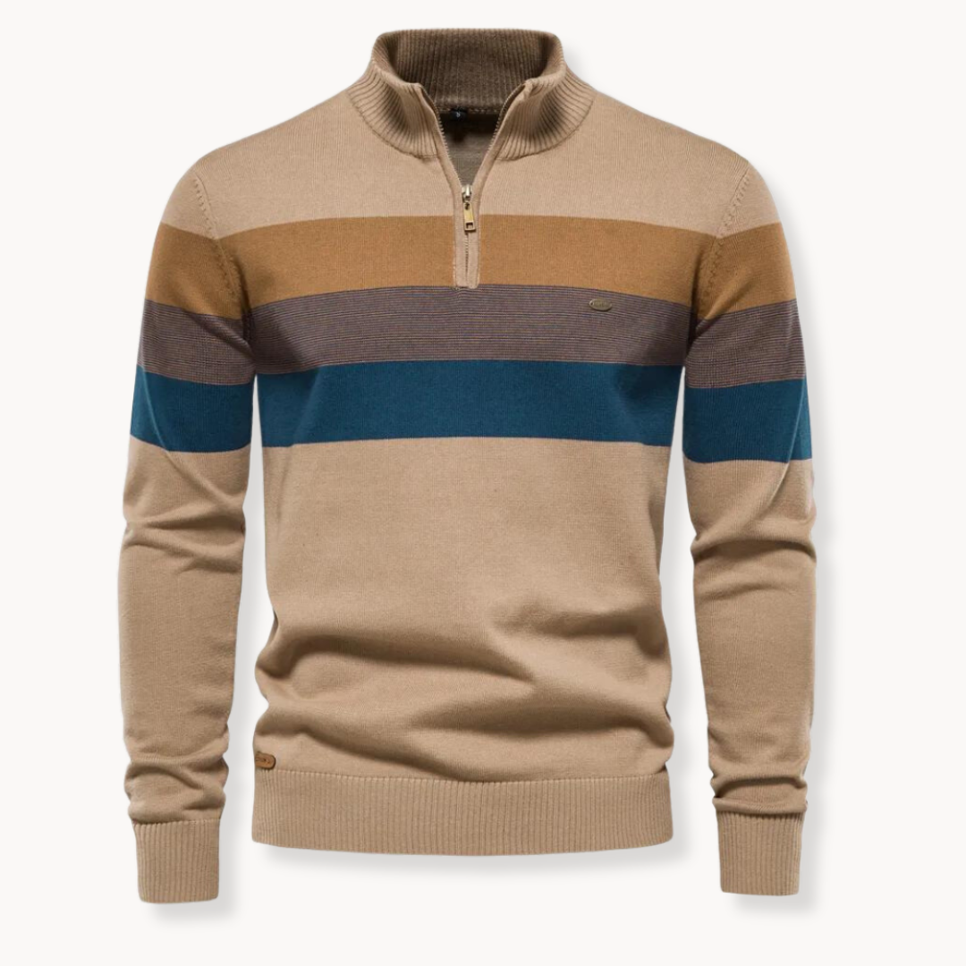 Burk Quarter Zip Sweater