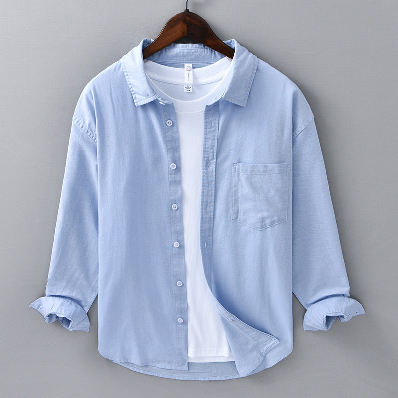 Coastline - Linen Button-Up