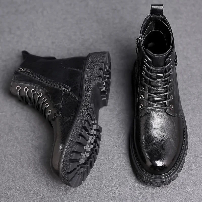 Carlos | Leather Boots