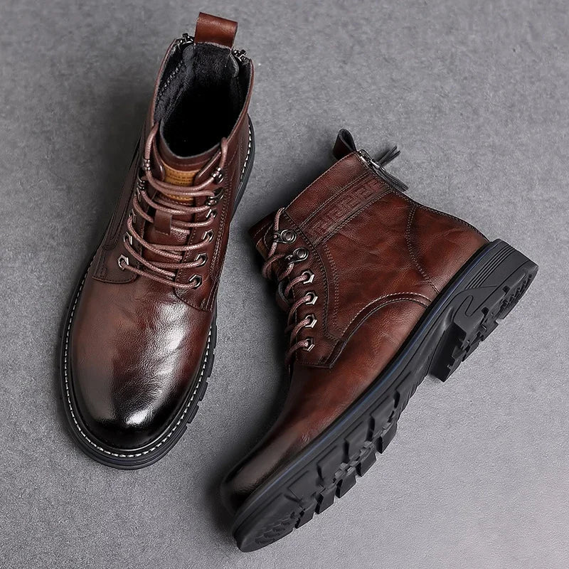 Carlos | Leather Boots