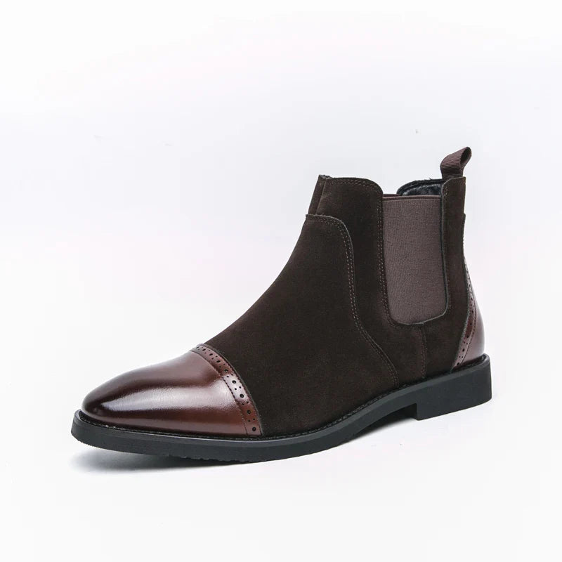 Umberto Basso Cap-Toe Chelsea Leather Boots