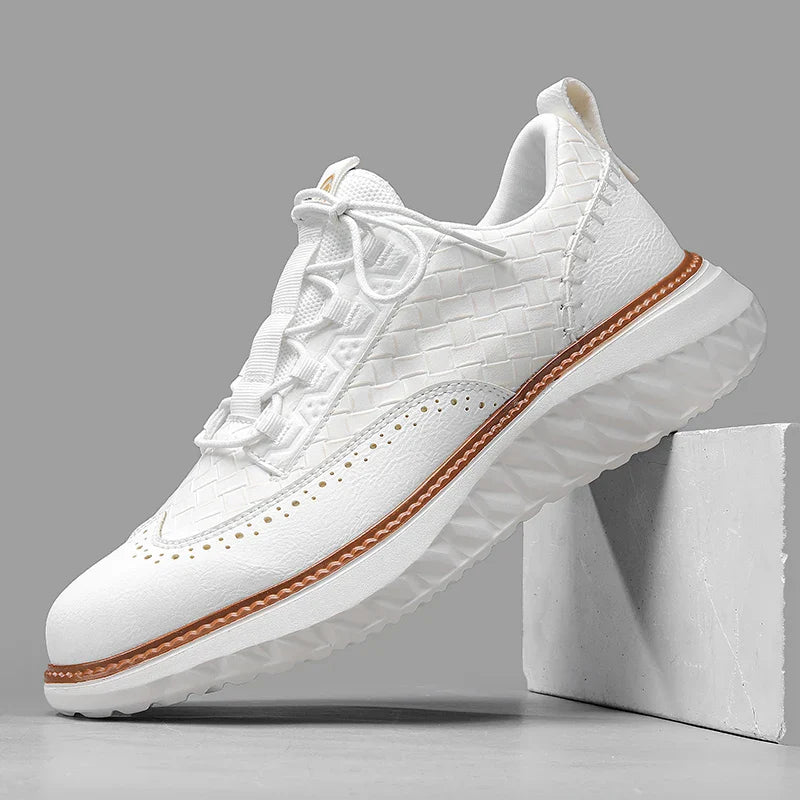 Oxford Ridge Leather Sneakers