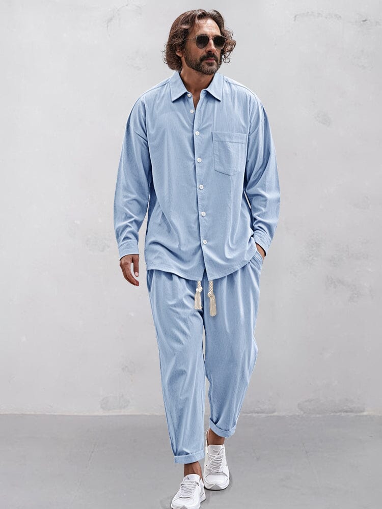 Comfy 100% Cotton Shirt Set