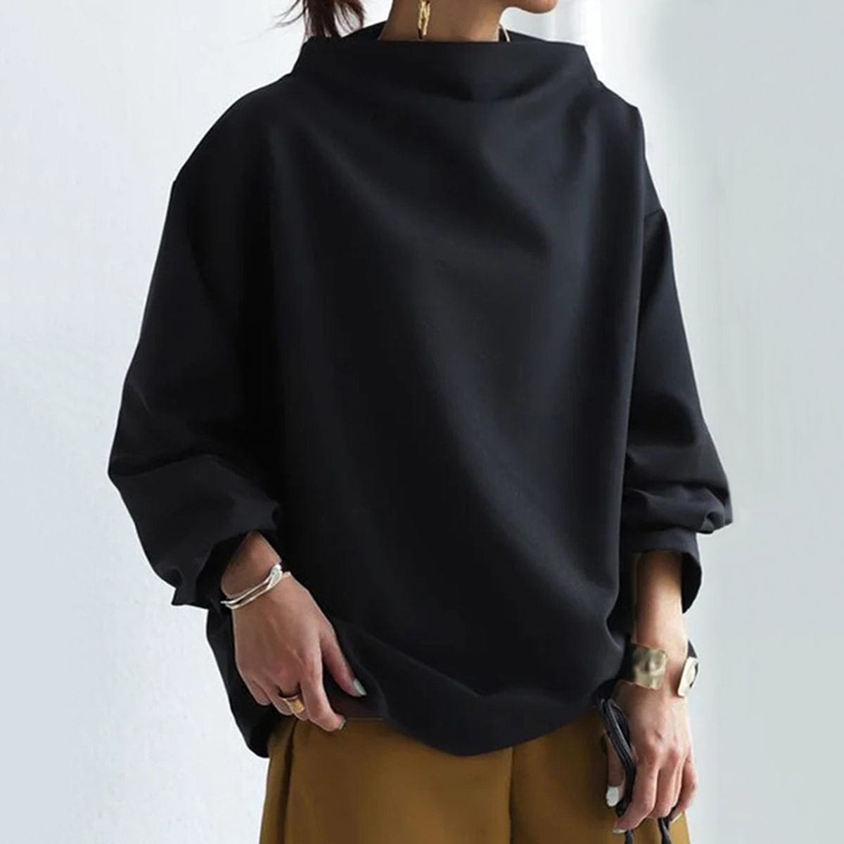 Eliana High Neck Sweater