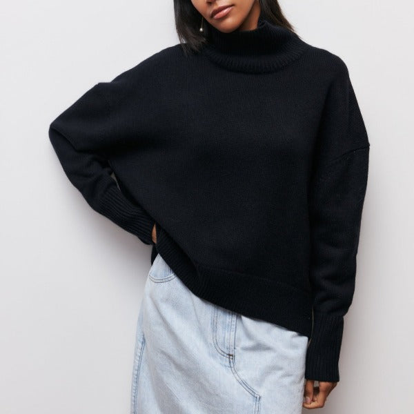 Addison | Ultra-Soft High Neck Sweater