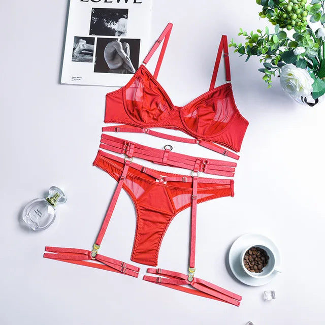 Julietta | 3-Piece Lingerie Set