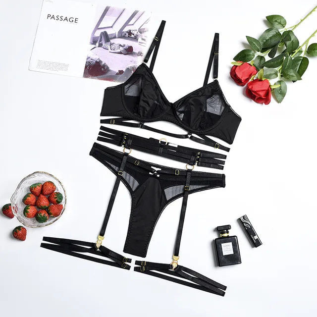 Julietta | 3-Piece Lingerie Set