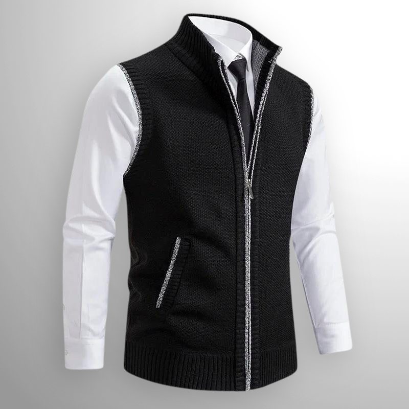 Harrison Full-Zip Sweater Vest