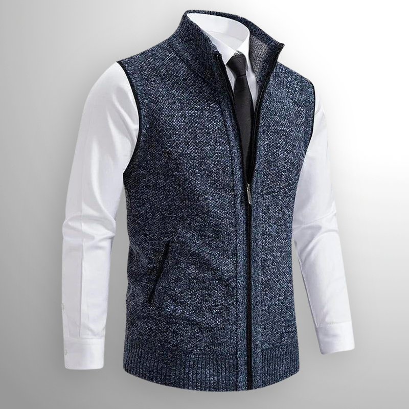 Harrison Full-Zip Sweater Vest