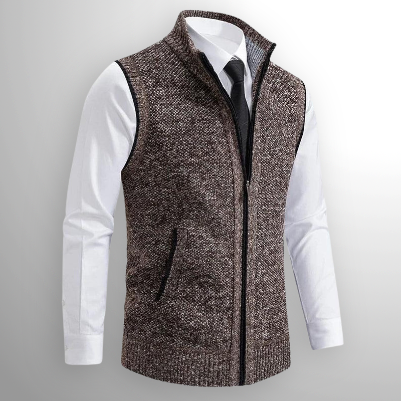 Harrison Full-Zip Sweater Vest