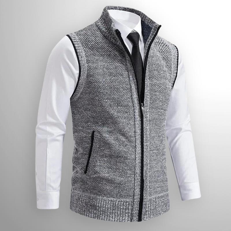 Harrison Full-Zip Sweater Vest